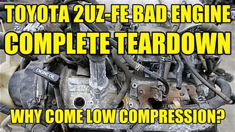 2004 toyota tundra 4.7 compression test|No compression .